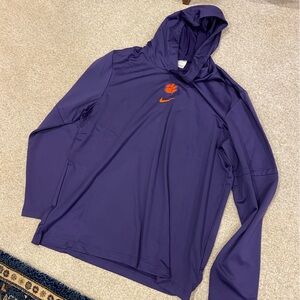 Clemson issued, brand new long sleeve hoodie
